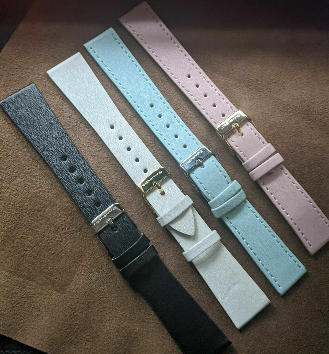 RedHerring 18 20 mm Faux Leather Ladies Replacement Watch Straps