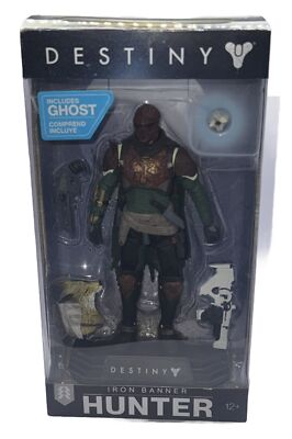 McFarland Toys Destiny Iron Banner Hunter Action Figure #25 - Open