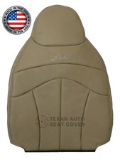 1999 Ford F-150 Lariat Driver Side Lean Back Leather Replacement Seat Cover Tan