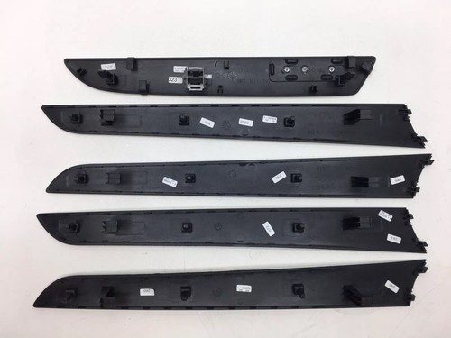 2009-2016 AUDI A4 S4 DOOR TRIM DASH CENTER CONSOLE FISH SCALE FISHSCALE TRIM SET - Picture 7 of 10