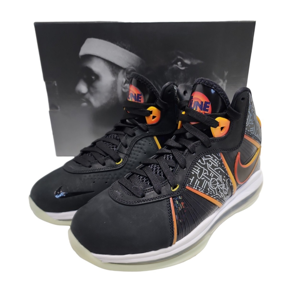 Nike LeBron 8 VIII Space Jam QS DB1732-001 Men's Size 8 - 9.5 | eBay