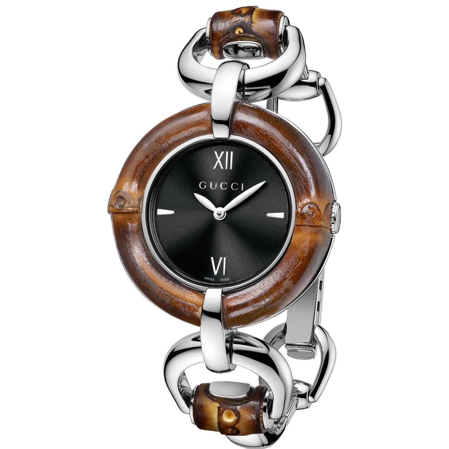 Montre femme Gucci YA132401 Bracelet 35 mm en acier inoxydable