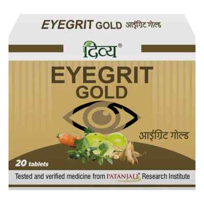 EYEGRIT Gold Tablets (20tab) Herbal Ayurvedic