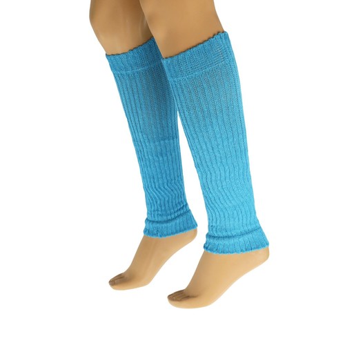 Leg Warmers for Women 80s Style Knitted Knee High - Picture 131 of 138