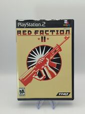 Red Faction II (Sony PlayStation 2, 2002) PS2 CIB Tested & Working! COMPLETE!