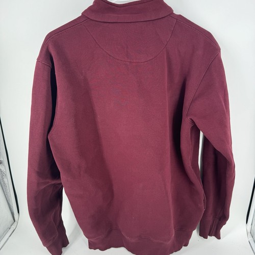 Palm Angels Burgundy Size Large quarter zip Sweatshirt - Picture 11 of 17