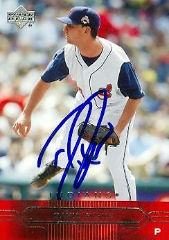 David Riske autographed Baseball Card (Cleveland Indians) 2005 Upper Deck #336