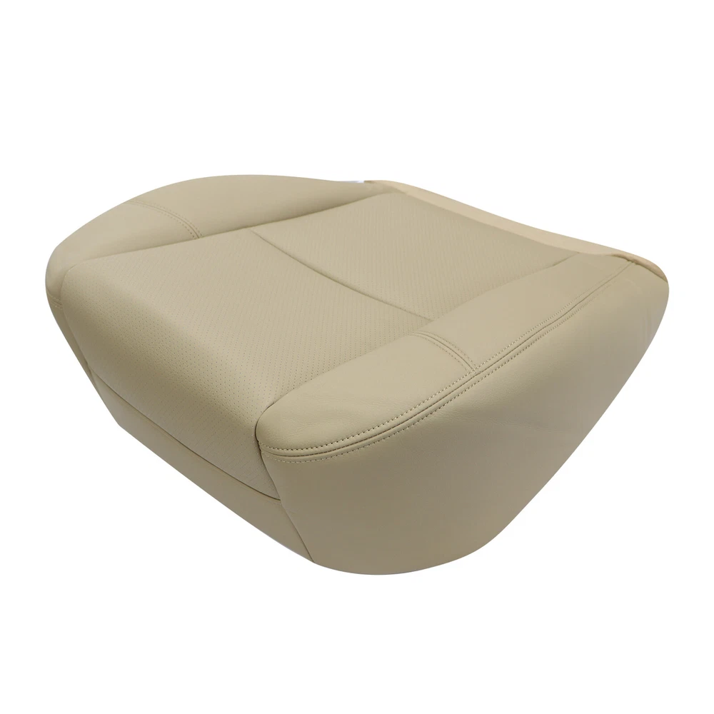 2009-2014 For Cadillac Escalade EXT Front Bottom Top AC Leather Seat Cover Tan