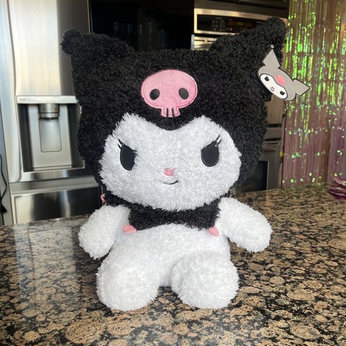 Sanrios Charakter Kuromi How Showa flauschiges Stofftier 15"" Spielzeug Plüschpuppe - Bild 2 von 3