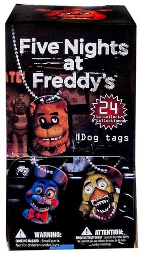 Five Nights At Freddy's Erkennungsmarken - 1ea. Zufälliges Hundemarke Paket