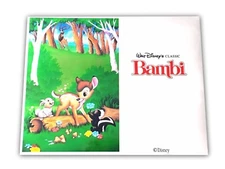 "Bambi" Original 11x14 Authentic Lobby Card Poster Photo 1982 Walt Disney #19