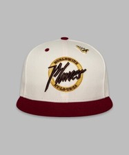 PAPER PLANES     SMALL WORLD COLORBLOCK SNAPBACK CABERNET NEW RELEASE JAY-Z HAT