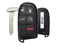 Oem Logo 2014-2021 Jeep Grand Cherokee Smart Key 68143505AC OEM 5 Button Key Fob