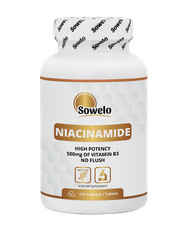 SOWELO NIACINAMID VITAMIN B3 500mg TABLETTEN