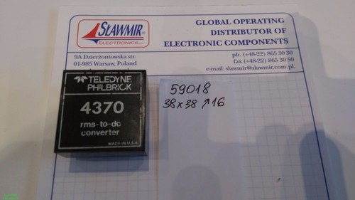TELEDYNE 4370 RMS-DC converter
