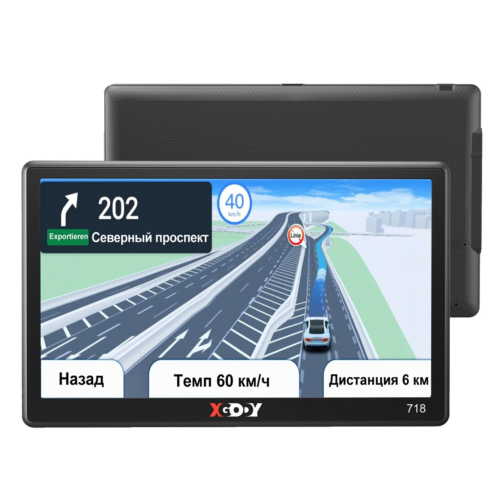 XGODY 718 Automotive Mountable Car GPS Units
