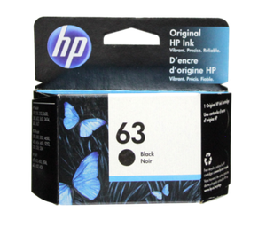 hp 63 setup black cartridge