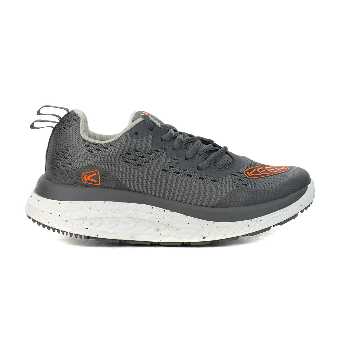 Scarpe da passeggio Keen Uomo WK400 Acciaio Grigio Scarlatto Ibis 1027470