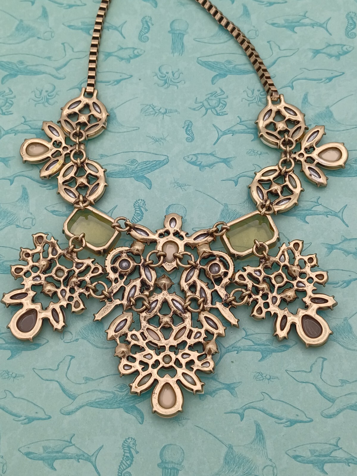 Stunning Statement Glamorous Bold Multicoloured G… - image 12