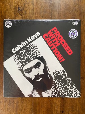 Calvin Keys Proceed with Caution LP Clear Black Splatter Vinyl Sealed Black Jazz