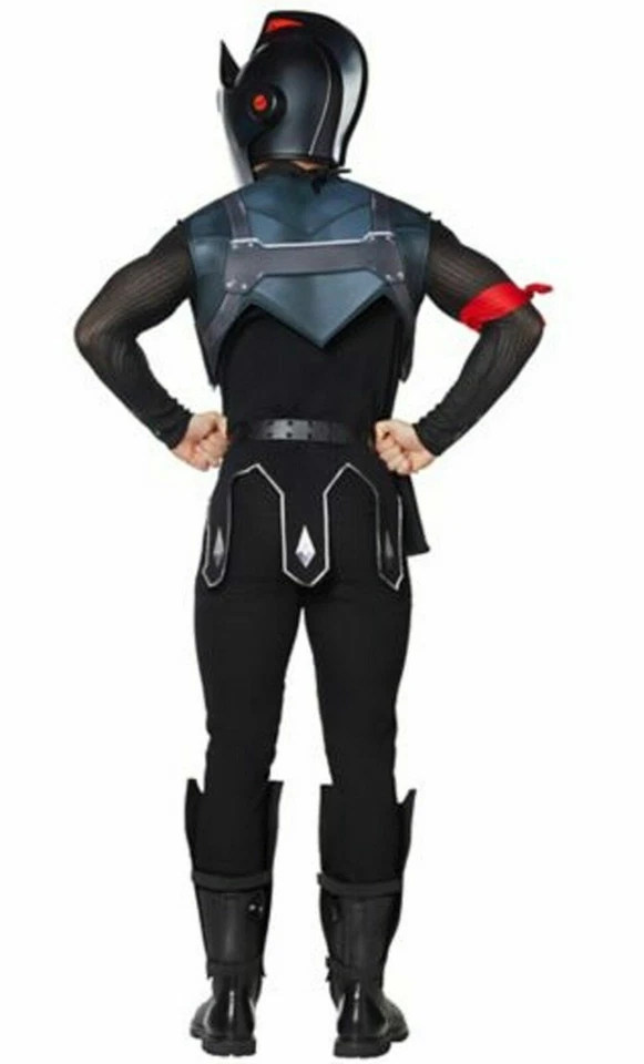 NUEVO - Disfraz de Caballero Negro Fortnite Epic Games Spirit X-Grande Talla 14-16 años Foto 2 de 2