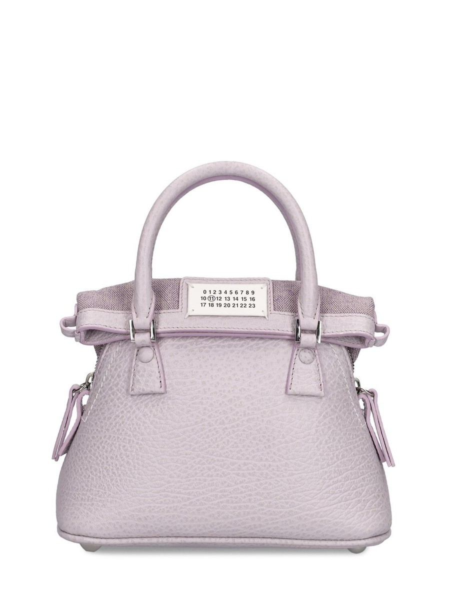 MAISON MARGIELA 5AC Classique Micro Wisteria Purple Leather MAISON MARGIELA 5AC Classique Micro Wisteria Purple Leather