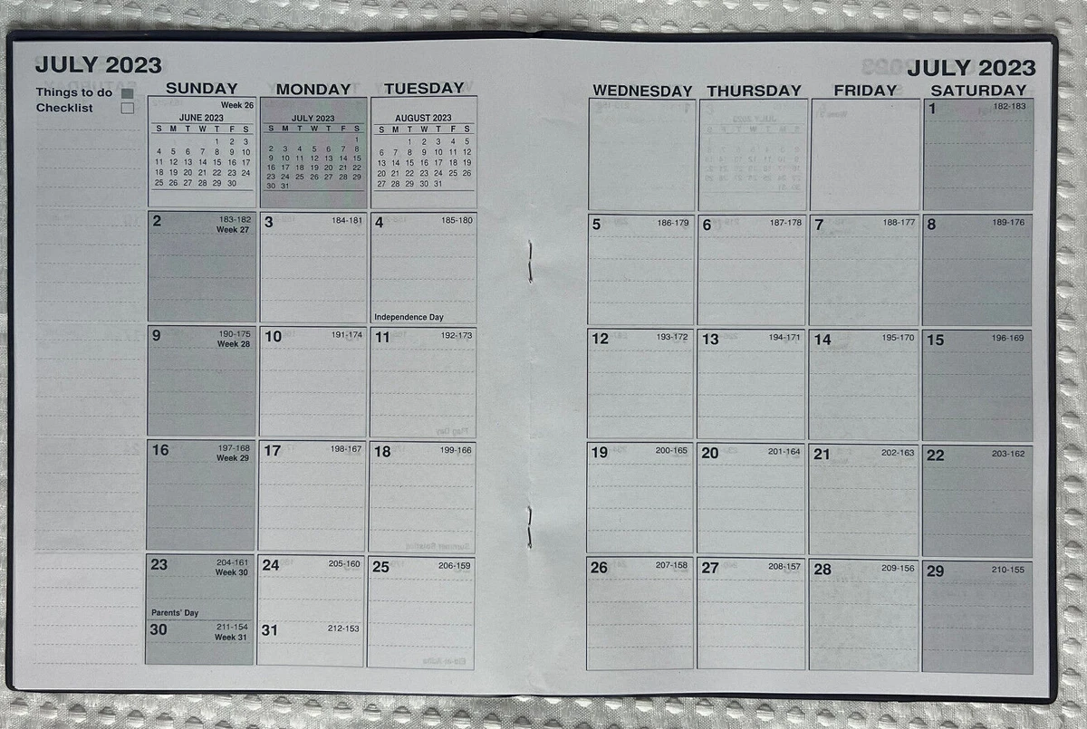 2023 Monthly Business Calendar Organizer Appointment Agenda Planner  8x10" | eBay