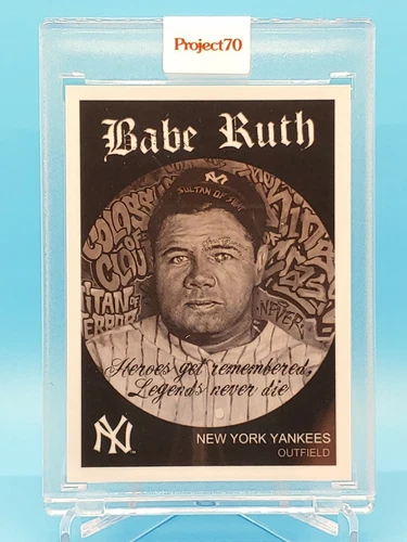 Babe Ruth Topps Project70 Card #256  by Jonas Never - 1959 NY Yankees