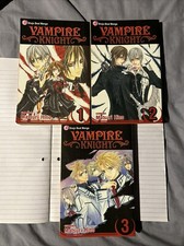 Vampire Knight Manga Volumes 1-3, in English