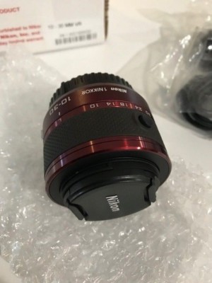 Nikon 1 J3 14.2MP Digital Camera - Red (Kit w/ VR 10-30mm Lens