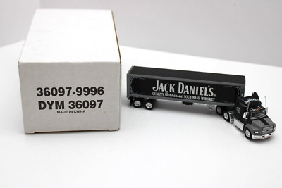 Vintage Jack Daniels Ford Aeromax Matchbox Tractor Trailer w/ Box and COA MIB