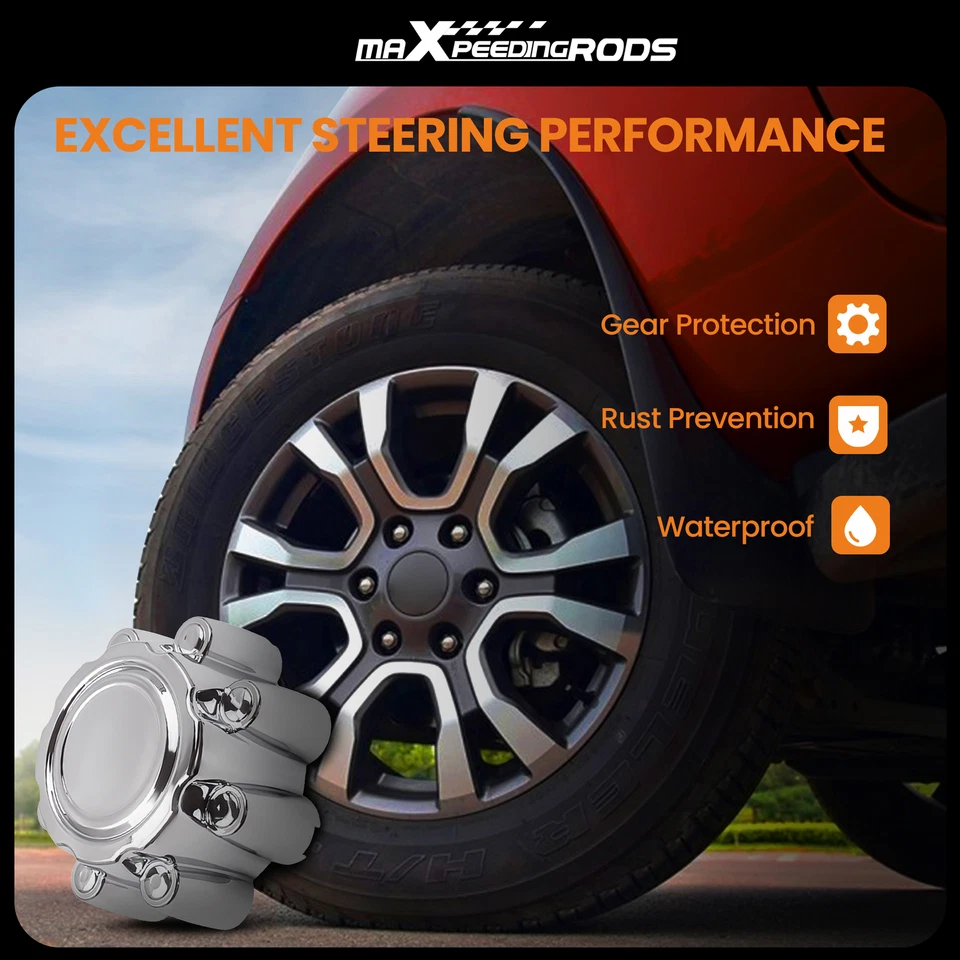 Tapacubos centrales de rueda 8 tacos para Ford F250 F350 Super Duty 1999-2005 1C3Z1130BA Foto 4 de 4