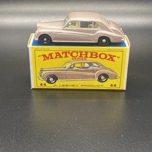Matchbox Lesney No.44B Rolls Royce Phantom V 1964 Mint,boxed all original, Nice