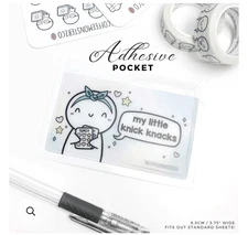 The Coffee Monsterz Co “ Little Knick Knacks” Adhesive Sticky Pocket - Sold Out
