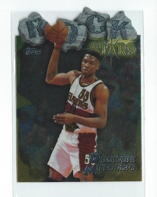 1997-98 Topps Rock Stars #RS10 Dikembe Mutombo Nuggets
