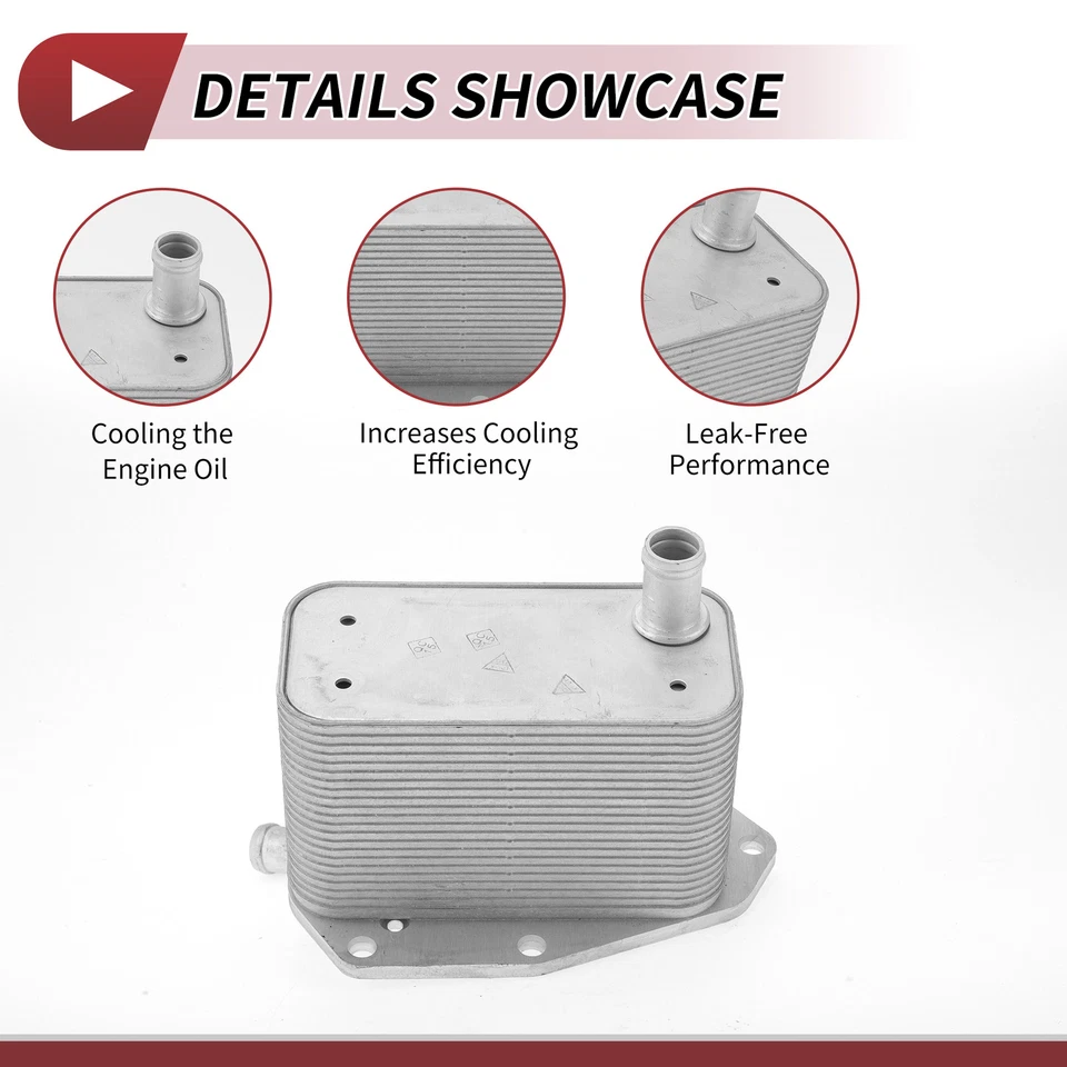 Enfriador de aceite de motor con junta tórica sello para Volvo XC70 No.31339939 enfriador de transmisión Foto 4 de 4