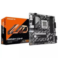 Gigabyte Motherboard B850 AM5 mATX DDR5 2x M.2 PCIe 5.0 x16 1G LAN B850M D3HP