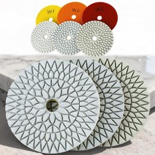Tamponi diamantati tre gradini per lucidatura professionale pavimenti calcestruzzo granito