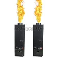 PAIDUN 2PCS Fire Spark Machine Flame Thrower Projector Party Disco DJ Show Event