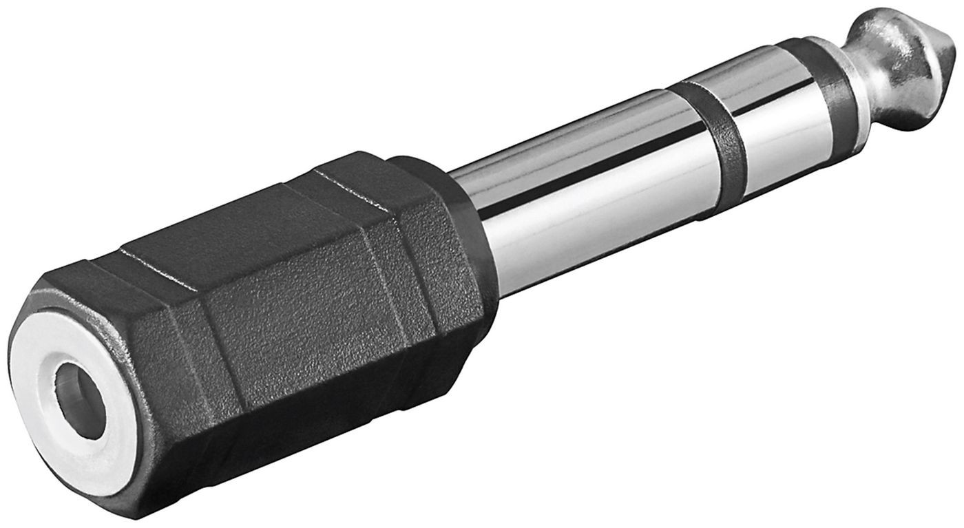 MicroConnect AUDANR Adapter 6.3mm - 3.5mm M-F