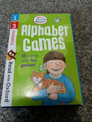 Alphabet Games, light green, flashcards Read with Oxford: Stages 1-3