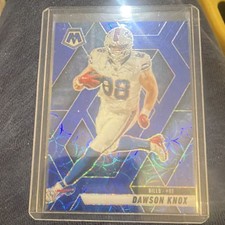 Panini 2025 Mosaic Blue Mosaic Dawson Knox Buffalo Bills #70 Football NFL