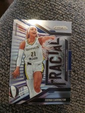 2025 Panini Prizm WNBA DiJonai Carrington #1 Fractal Insert - Minnesota Lynx