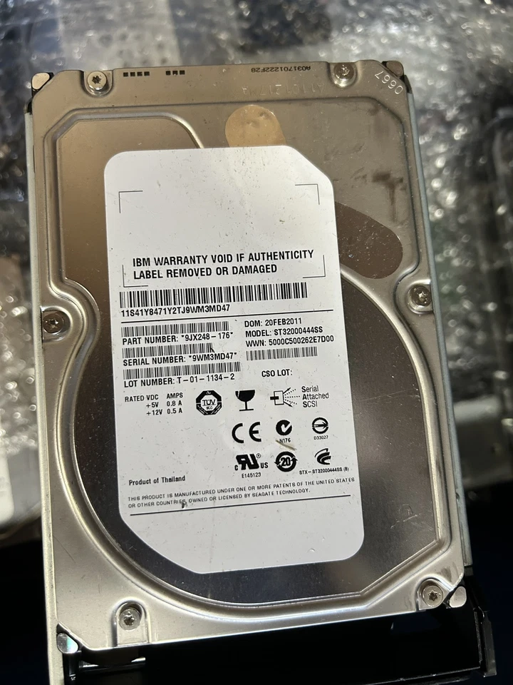 st32000444ss 2TB Seagate Constellation SAS - Image 2 of 4