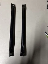 2009-2015 BMW F02 740Li Radiator Left Right Core Brace Support Bar Set Of 2 OEM