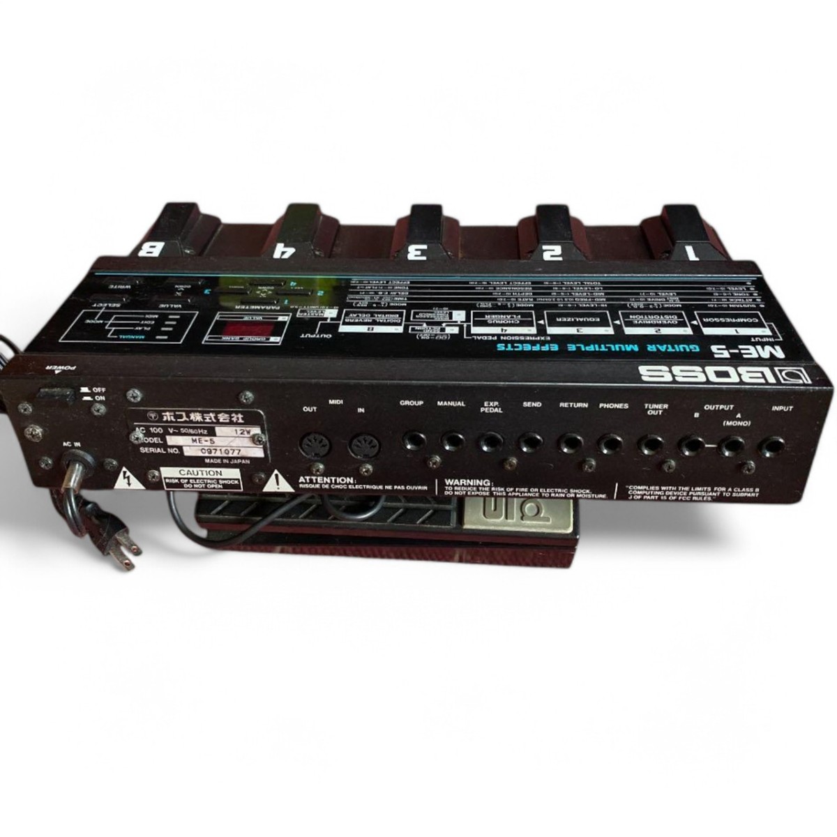 ギター BOSS ME-5 Boss ME-5 Guitar Multi-Effects Unit | Planet Botch