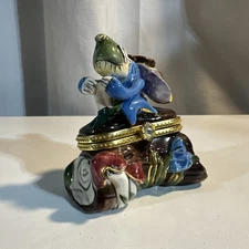 Blue Sky Clayworks Woodland Fairy Trinket Box -BFY50876 Heather Goldminc