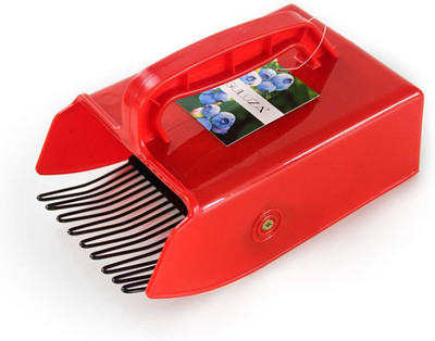 GUGULUZA Berry Picker with Metallic Comb, Plastic Blueberry Picker Scoop with Er