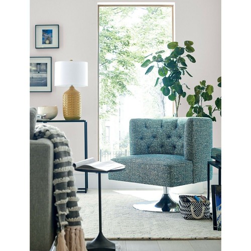 Crate & Barrel Azulejo Neutral Moroccan 8'x10' Contemporary Handmade Tufted Rugs - Picture 4 of 4