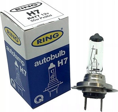 Ring R477 477 H7 12V 55W PX26d Halogen Headlamp Headlight Bulb Dipped Main Beam